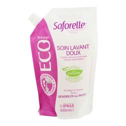 Saforelle Soin Lavant Doux Eco-Recharge 400Ml