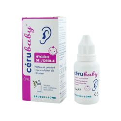 Cerubaby Solution Auriculaire Hygiène de l'Oreille des Bébés (15 ml)