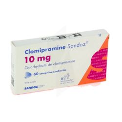 Clomipramine Sandoz 10 Mg Cpr Pell Plq/60