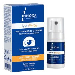 Innoxa Hydrallergy Spray oculaire yeux rouges & irrités apaise, hydrate, rafraîchit (10ml)