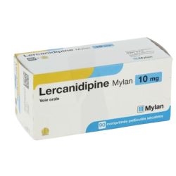 Lercanidipine 10 Mg Viatris comprimé pelliculé sécable 30