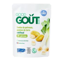 Goodgout Fondue Poireaux Pommes de Terre Cabillaud (190 g)