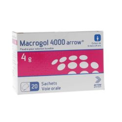 Macrogol 4 000 4G Arrow Sachet 20