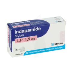 Indapamide Viatris Lp 1Mg5 Cpr 30