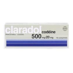 Claradol Codeine 500/20Mg Cpr 16
