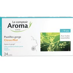 Le Comptoir Aroma Pastille Gorge Citron-Miel