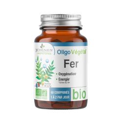 Les 3 Chênes OligoVégétal Fer Bio (60 comprimés)