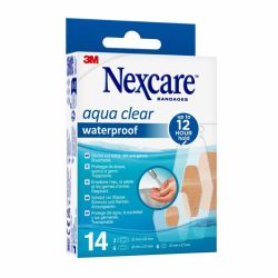 Nexcare Aqua Clear assortiment de pansements imperméables (x14)
