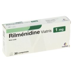 Rilmenidine 1 mg Viatris 30 comprimés