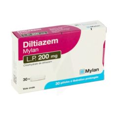 Diltiaz Viatris Lp 200Mg Gél Lp Plq/30