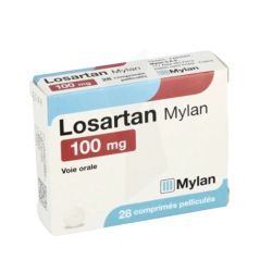 Losartan 100 Mg Viatris comprimé x28