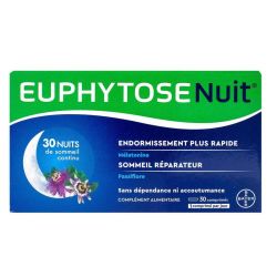 Euphytose Nuit Comprimés Enrobés - Boîte de 30