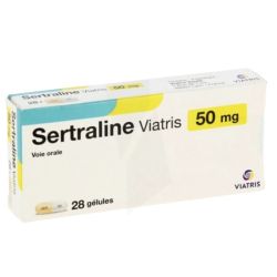 Sertraline 50 mg Viatris 28 gélules