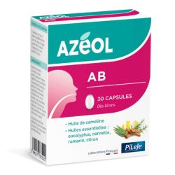 Pileje Azéol AB huile de cameline & huiles essentielles (30 capsules)