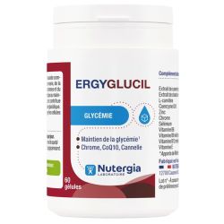 Nutergia Ergyglucil maintien de la glycémie (60 gélules)