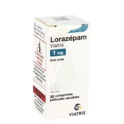 Lorazepam 1 Mg Viatris Comprimé Sécable x30