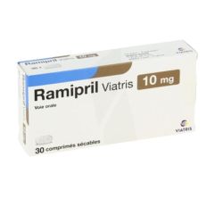 Ramipril 10 mg Viatris 30 comprimés sécables