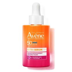 Avene Ultra Sérum SPF50+ 1.2% acide hyaluronique + Niacinamide repulpant (30 ml)