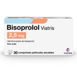 Bisoprolol 2,5Mg Viatris Comprime Sec *30