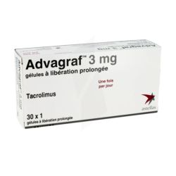 Advagraf Gélule 3 Mg Lp Boîte de 30