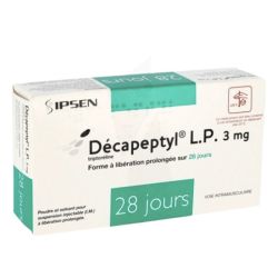 Decapeptyl Lp 3 Mg/2 Ml poudre et solvant pour suspension injectable