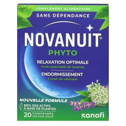 Novanuit Phyto Relaxation et Endormissement (20 comprimés)