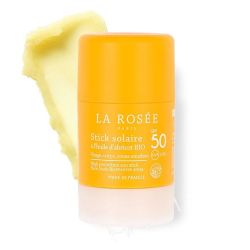 La Rosée Stick solaire SPF 50 à l'huile d'abricot bio (15 ml)