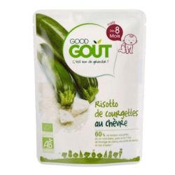 Good Goût Risotto de courgettes au chevre, 190 g