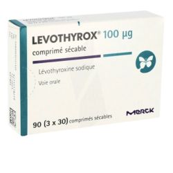 Levothyrox 100 Μg comprimé Sécable Plaquette/90