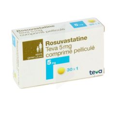 Rosuvas Teva 5Mg Cpr Pell Plqpvc/Pvdc/Alu/30