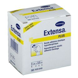 Hartmann Extensa Plus Bande adhésive élastique 3 cm x 2,5 m Blanc