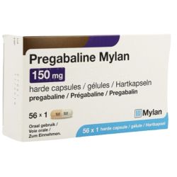 Pregabaline Viatris 150 mg 56 gélules