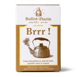 Ballot-Flurin Brrr! Grog réchauffant au miel de forêt, propolis noire et cajeput (125 g)