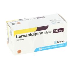 Lercanidipine 20 Mg Viatris comprimé pelliculé sécable 90