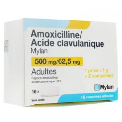 Amoxi Ac Clav Viatris 500Mg Cpr 16