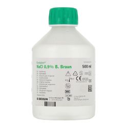 B. Braun Ecotainer NaCl 0,9% solution d'irrigation (500 ml)