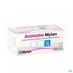 Betahistine Viatris 24Mg Cpr Plaq/60