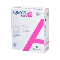 Convatec Aquacel Foam Pro Pansements Adhésifs 8 x 8 cm (Boîte De 10)