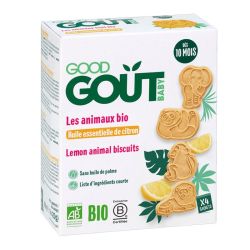 Good Goût Biscuit Bio Animaux Citron (80 g)