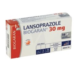LansoprazOLE Biogaran 30 Mg COMprimé Orodispersible Plaquette/28