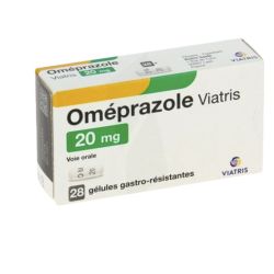 Omeprazole Viatris 20 mg 28 gélules gastro-résistantes