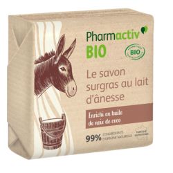 Pharmactiv Bio Savon Surgras au lait d'ânesse 100G