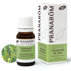 Pranarôm Huile Essentielle Bio Citronnelle de Java (10 ml)