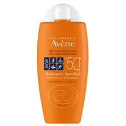 Avène Solaire Fluide Sport très haute protection résistant à l'eau SPF50+ (100 ml)