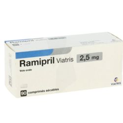 Ramipril Viatris 2,5 mg 90 comprimés sécables