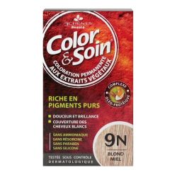 COLOR & SOIN Coloration permanente 9N Blond Miel