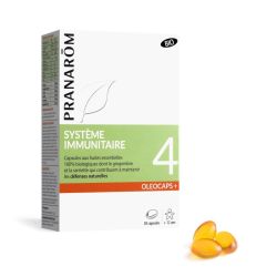 OLEOCAPS+4  Système Immunitaire BIO - Défenses Immunitaires