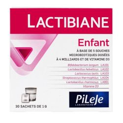 LACTIBIANE Enfant 1g 30 sachets