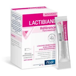 Lactibiane Référence probiotiques flore intestinale (20 sticks)