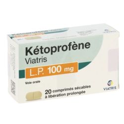 Ketoprofene Viatris Lp 100 Mg Comprimé 20